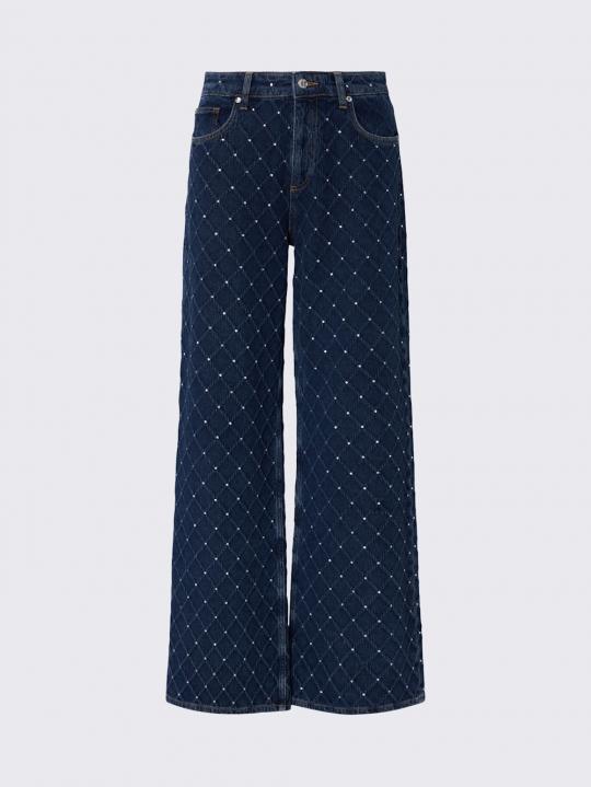 Liu Jo Broek Blue UF6173-D0374 - afbeelding 6 groot