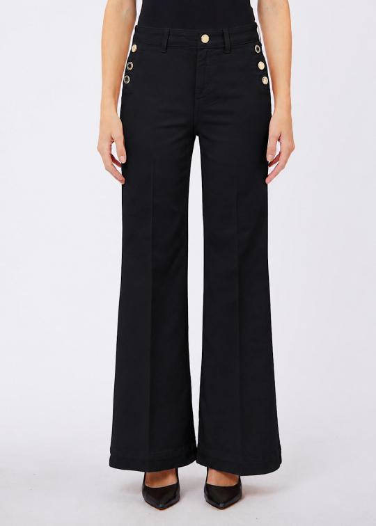 Liu Jo Broek Zwart UF6093-T690A - afbeelding 1 groot