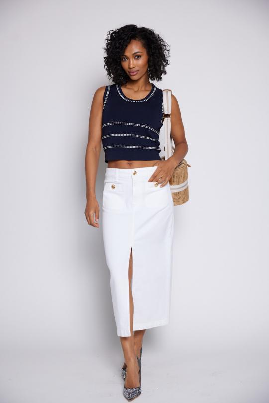 Liu Jo Rok Wit UA6259-D0275 - afbeelding 2 groot