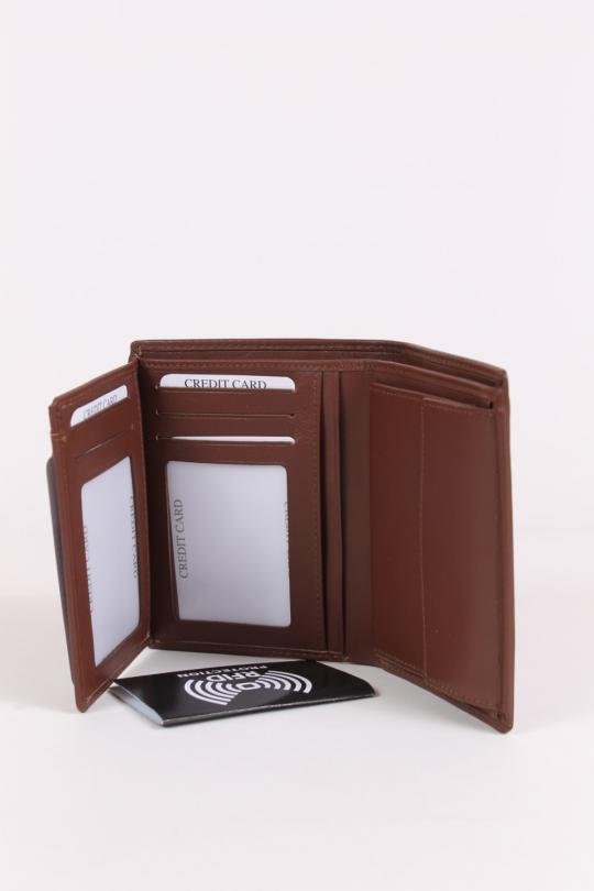 Yves Renard Portefeuille Cognac PF15419 - afbeelding 3 groot