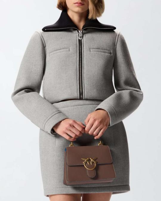 Pinko Handtas Marrone 100071-A2JZ - afbeelding 7 groot