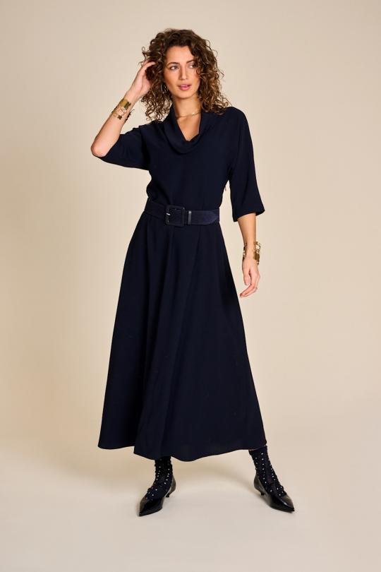 Due Amanti Kleed NAVY DENISE - afbeelding 1 groot