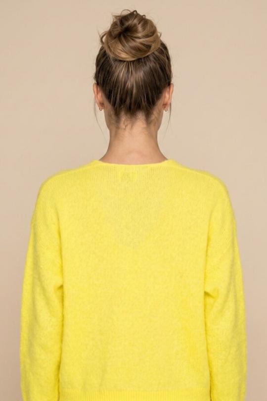 Due Amanti Pull YELLOW JULE - afbeelding 4 groot