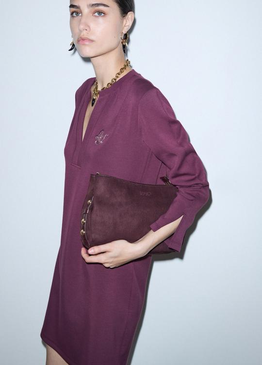 Liu Jo Kleed Red Aubergine TF6139-J3958 - afbeelding 5 groot