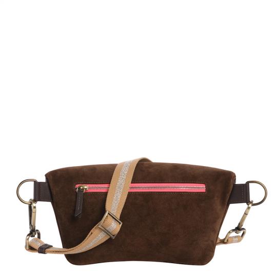 Marie Martens Cross over Choco suede Coachella-XL - afbeelding 3 groot