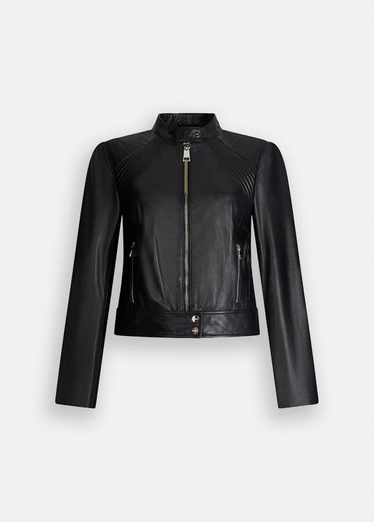 Liu Jo Leder vest Zwart CF5162-P0379 - afbeelding 8 groot