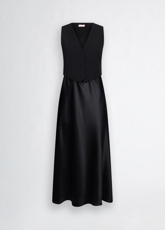 Liu Jo Dress Black WA5271-TS896 - image 7 large