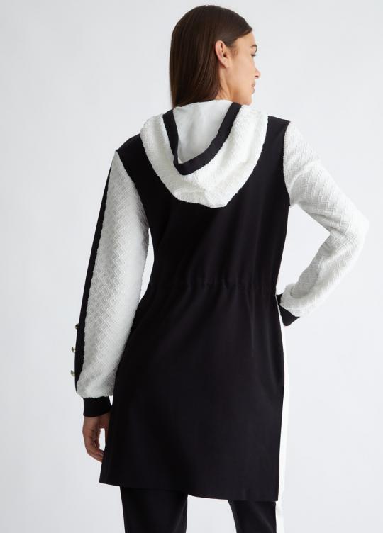 Liu Jo Sweater Zwart/Ivoor TF3037-J4523 - afbeelding 3 groot