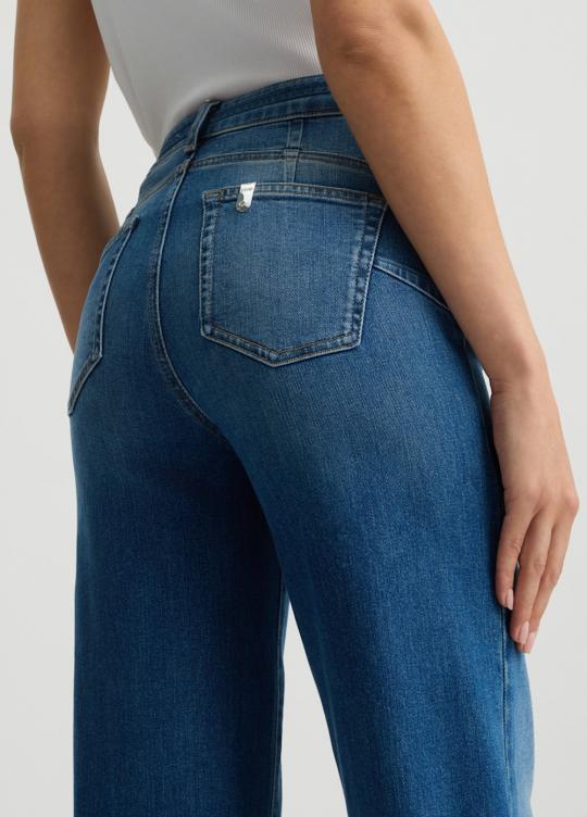 Liu Jo Pantalon Bleu UA5279-D4988 - image 5 grand