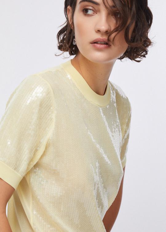 Liu Jo T-shirt Lemon WA6216-MA68R - afbeelding 5 groot