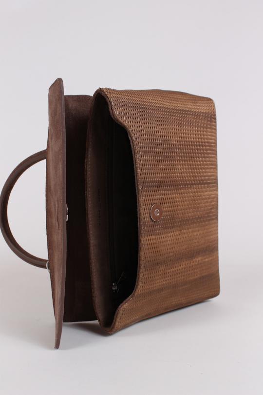 Nathan Handtas Clarita Gold/Cognac N261-00-18TX - afbeelding 3 groot