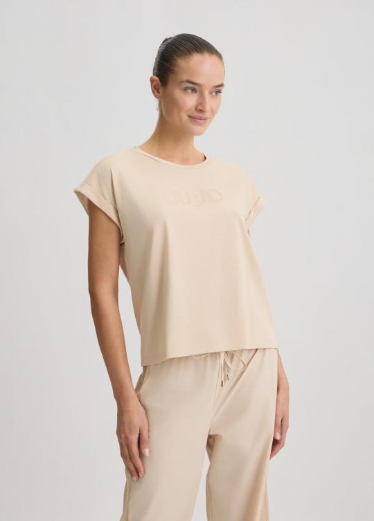 Liu Jo Sweater Nat. Beige TA5181-JS003 - image 1 large