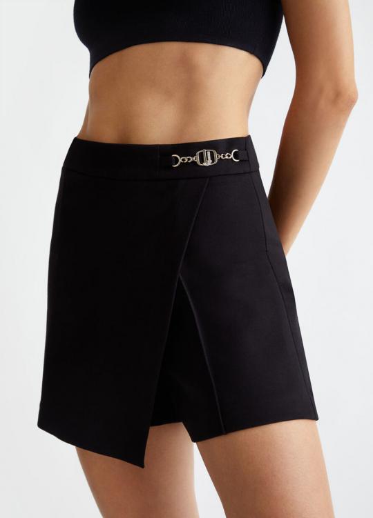 Liu Jo Shorts/Skirt Black CF4259-J1857 - image 4 large