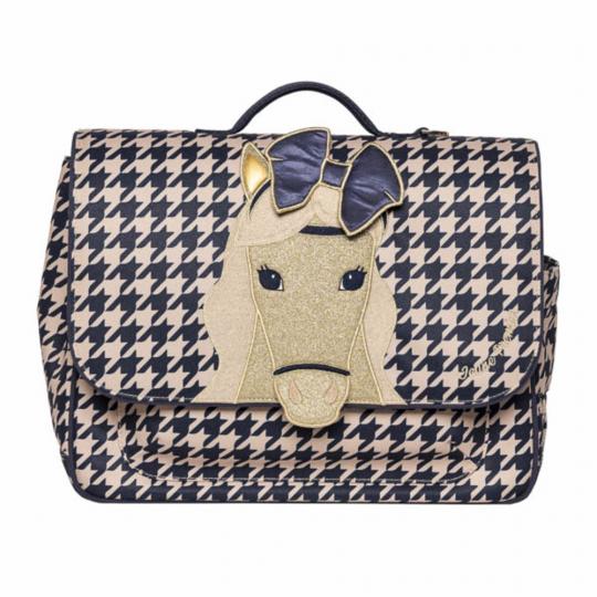 Jeune Premier  Houndstooth Horse It bag midi - image 1 large