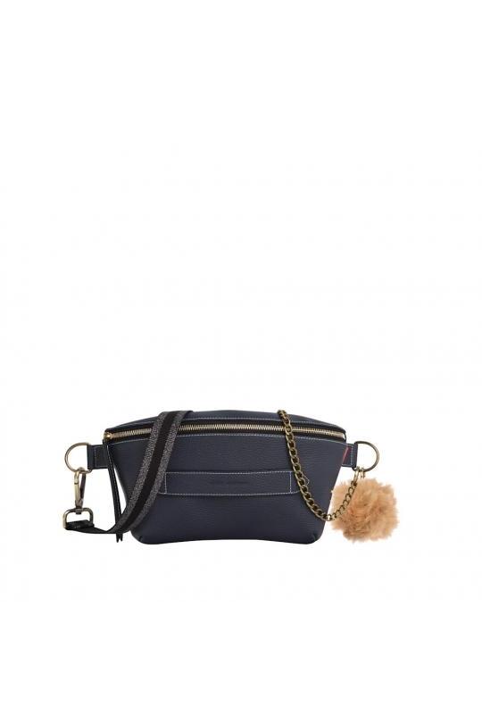 Marie Martens -  Navy Grainé